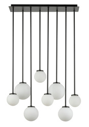 Plafon Tulia 8 Biały Długi 33495  Sigma