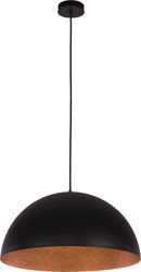 Lampa wisząca Sfera 70 Czarny/Miedziany 30132 Sigma