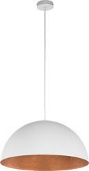 Lampa wisząca Sfera 50 Biały/Miedziany 30140 Sigma
