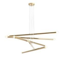 Lampa Wisząca Tubo Gold 10 1072M30 Aldex