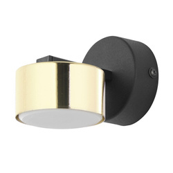 Kinkiet Dallas 6090 Black-Gold T.K. Lighting