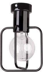 Plafon Aura kwadrat 1 czarny mat 31113