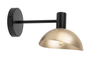 Kinkiet Artis Czarno- Złoty 40570