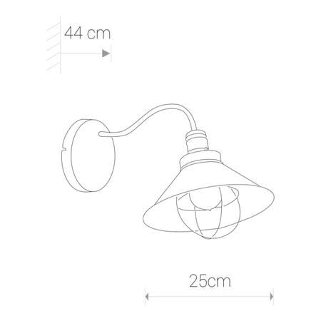 Garret kinkiet 6442 | Nowodvorski Lighting