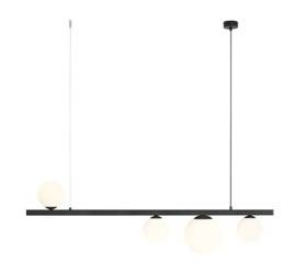 Lampa Wisząca Garda 4 Black 1099L1 Aldex