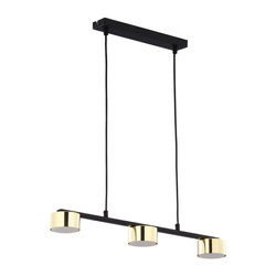 Lampa Wisząca Dallas Black-Gold 6093 T.K. Lighting
