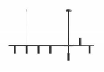 Lampa Sufitowa Trevo VII Black 1104T1 Aldex