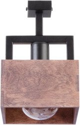 Lampa sufitowa Plafon Dakota 1 PL Brąz 31744