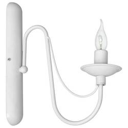 Kinkiet Róża Biała 397C