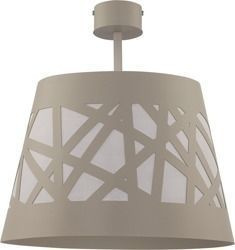 Plafon Stożek Ażur L  Szary 30612