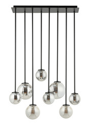 Plafon Tulia 8 Szary Długi 33494  Sigma