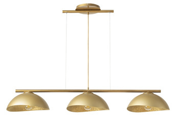Lampa Wisząca Solar 3 S złoty / klosz złoty 40576 Sigma