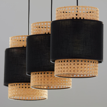 Lampa Wisząca Boho Black Listwa 6541 T.K. Lighting