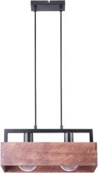 Lampa Wisząca Dakota 2 PL Brąz 31748 Sigma