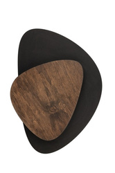 Kinkiet Pedra Black-Brown 40869 Sigma