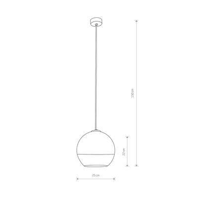 Lampa Wisząca Globe Plus M 7606 | Nowodvorski Lighting