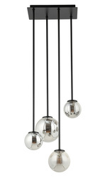 Plafon Tulia Długi Szary 33502  Sigma