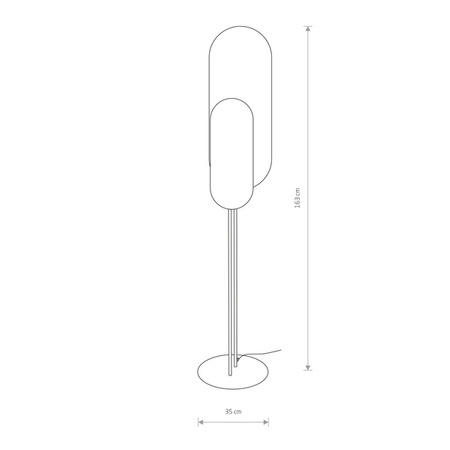 Lampa Podłogowa Wheel Lux 7646