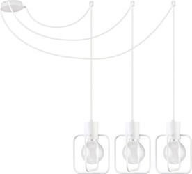 Zwis Aura kwadrat 3 podwieszana biały mat 31118