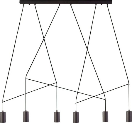 Lampa Wisząca Nowodvorski Imbria Black VI 9675 Nowodvorski 