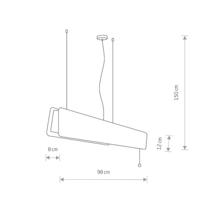 Lampa Wisząca Oslo Led 90 7522  | Nowodvorski Lighting