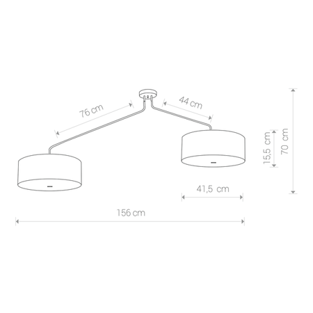 Hawk White 2 Plafon 8843 | Nowodvorski Lighting