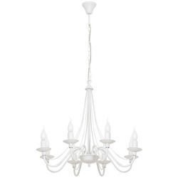 Lampa Wisząca Róża Biała 397P