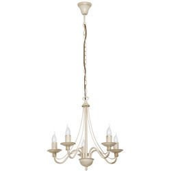 Lampa Wisząca Róża Prowansalska Kremowa 397F/9