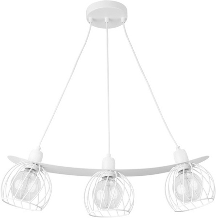 Lampa Wisząca Regge 3 Biała 31848