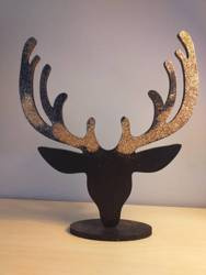 Ozdoba Jelonek Czarno-Złoty 1