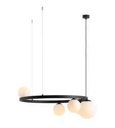 Lampa Wisząca Garda 5 Black 1099F1_R Aldex