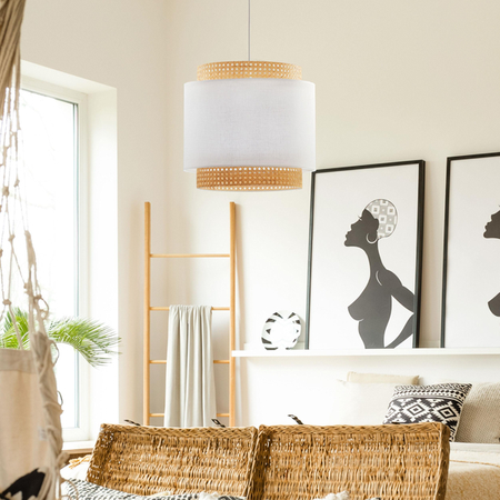 Lampa Wisząca Boho White 6529 T.K. Lighting