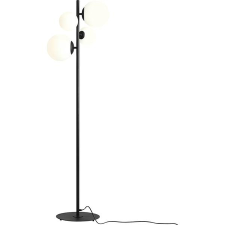 Lampa Podłogowa Bloom Black 1091A1 Aldex