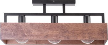 Lampa sufitowa Plafon Dakota 3 PL Brąz 31740