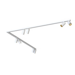 Plafon Mono Corner White - Gold 2x150cm  7695  Nowodvorski Lighting