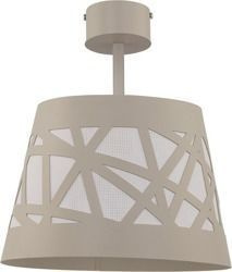 Plafon Stożek Ażur M  Szary 30614