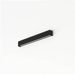 Kinkiet Straight Wall Led Black S 7596