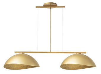 Lampa Wisząca Solar 2 M złoty / klosz złoty 40574 Sigma