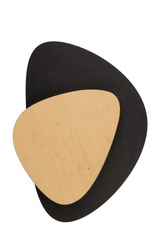 Kinkiet Pedra Black-Birch 40868 Sigma