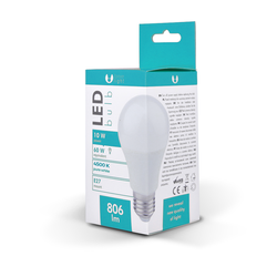 Żarówka LED E27 A60 10W 230V 4500K 806lm Neutralna