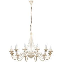 Lampa Wisząca Róża Prowansalska Kremowa 397R9