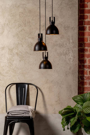 Lampa Wisząca Mars 3 Czarna Koło  32260