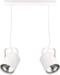 Zwis Flesz 2  Biały E27 31139