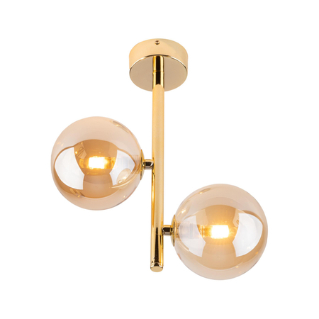 Lampa Sufitowa Estera Gold 2 pł. 4547 T.K.Lighting