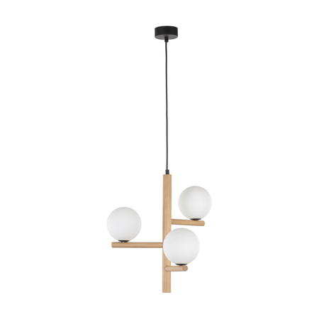 Lampa Sufitowa Estera Wood 3 pł. 6799 T.K.Lighting