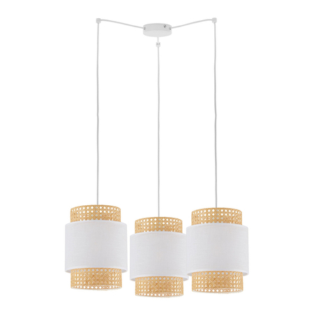 Lampa Wisząca Boho White 6537 T.K. Lighting