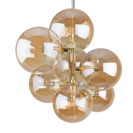 Lampa Wisząca Estera Gold 7 pł. 5668 T.K.Lighting